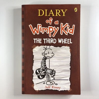 Diary of a Wimpy Kid The Third Wheel Book 7 by Jeff Kinney Paperback Fiction - Image 1 of 4