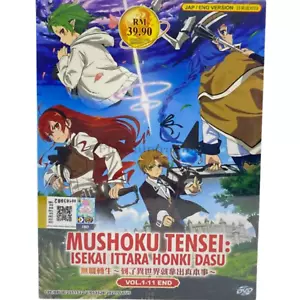 DVD de anime Mushoku Tensei: Isekai Ittara Honki Dasu (Vol 1-11 hasta el fina... - Imagen 1 de 2
