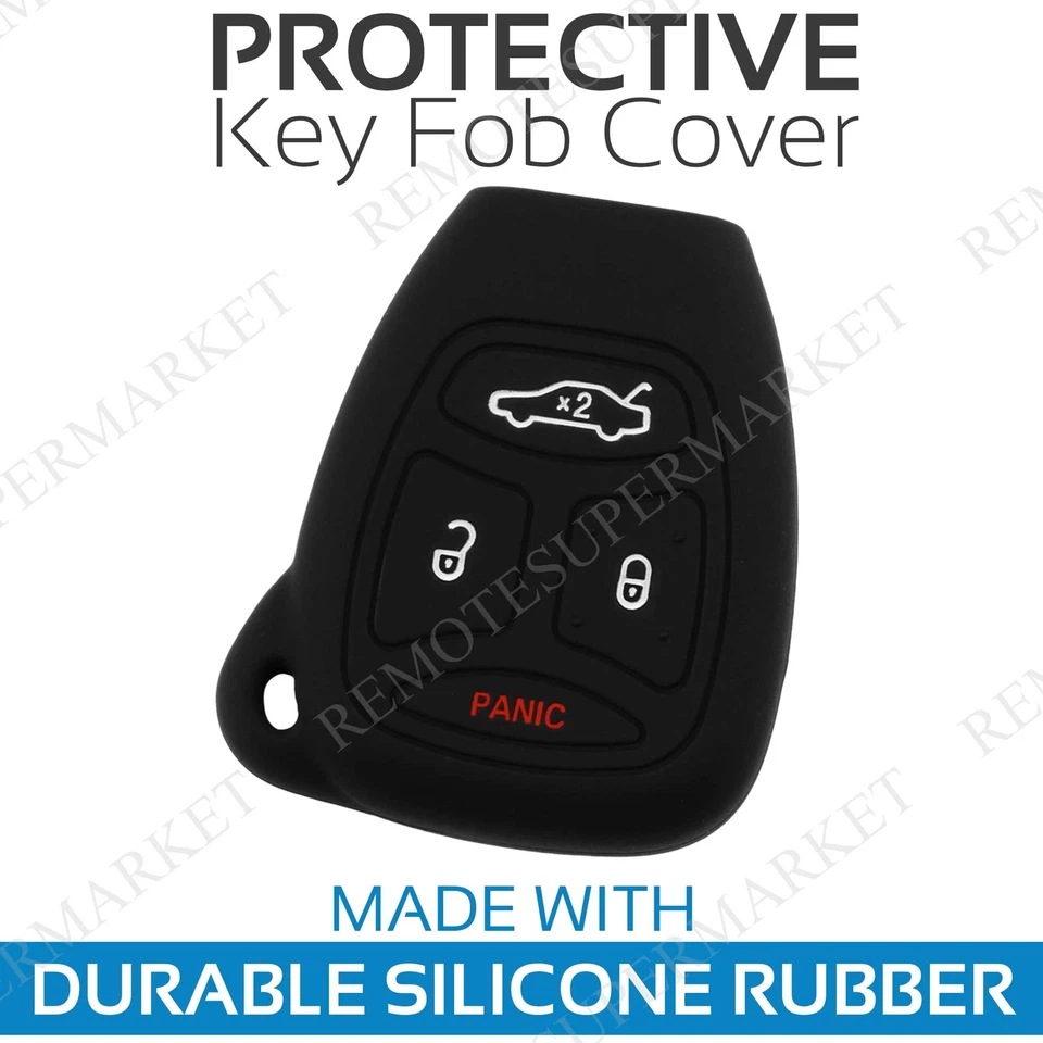 Key Fob Cover For 2008 2009 2010 2011 2012 2013 Jeep Liberty Remote Case Skin Foto 1 de 1