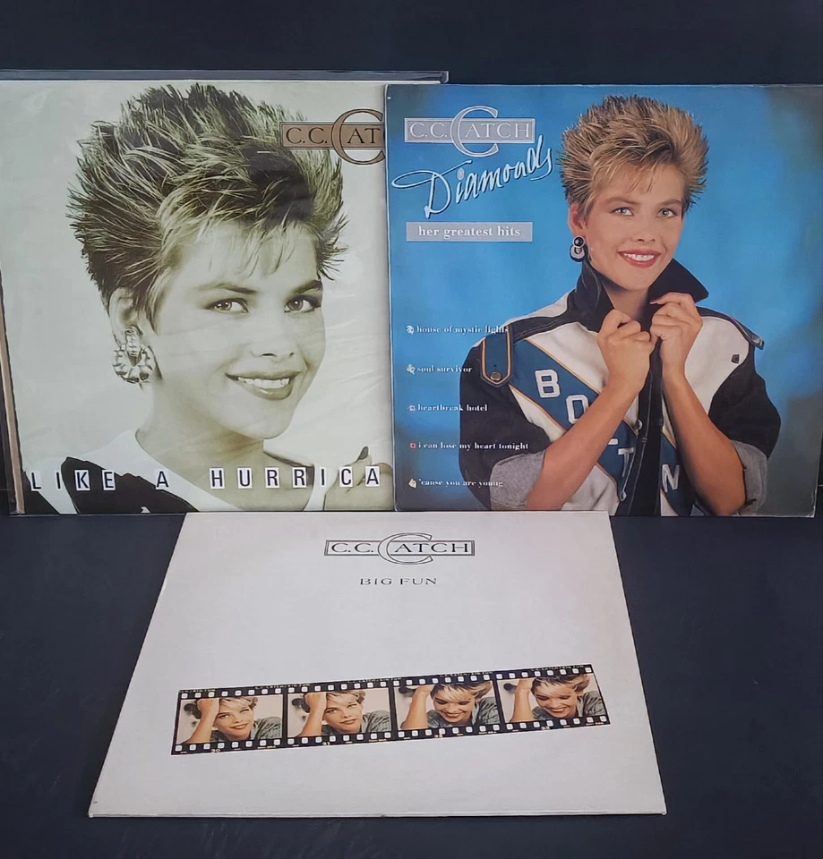 CC Catch 3 Vinyl Like A Hurricane Diamonds And Big Fun - Immagine 1 di 1