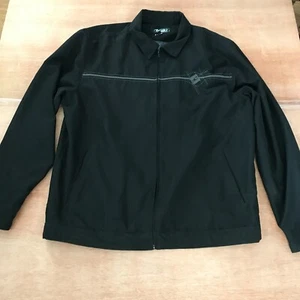 O' Neill Shacket Men XL Black Full Zip Collared Long Sleeve Button Cuff Outdoor - Picture 1 of 14