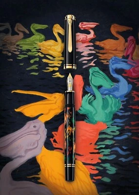 Pluma Estilográfica Pelikan Souverän® M600 Colección de Arte Glauco Cambon B Nuevo en Caja Foto 1 de 4