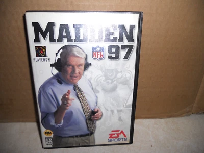 RARE SEGA GENISIS "MADDEN NFL 97 COMPLETE CIB W/ POSTER LOOK FREE SHIPPING - Image 1 of 4