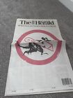 Banksy - Cut and Run Exhibition  - The Herald Glasgow Newspaper New