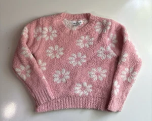 Maddie & Michelle GIRLS SWEATSHIRT 100% Polyester PINK & WHITE SIZE 3T - Afbeelding 1 van 10