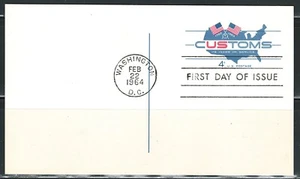Mint US 4 Cent First Day of Issue postal Card (MNH) - Picture 1 of 2