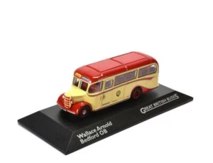 ATLAS EDITIONS - BEDFORD OB COACH - WALLACE ARNOLD  - SCARBOROUGH - 1:76 - BOXED - Picture 1 of 2