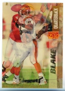 1995 Sportflix  Jeff Blake Card #98 RC  Football