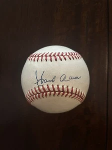 Hank Aaron Signed Baseball JSA Loa Auto Braves - Picture 1 of 6