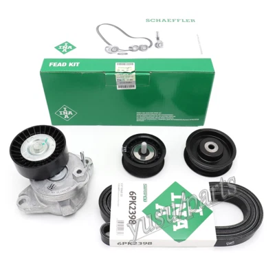 Kit de tensor y correa OEM INA para Mercedes C300 C350 E350 E550 A2722000270 Foto 1 de 4