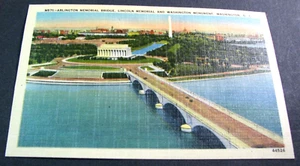 Alte Postkarte Arlington Memorial Bridge postfrisch PA18 - Bild 1 von 2