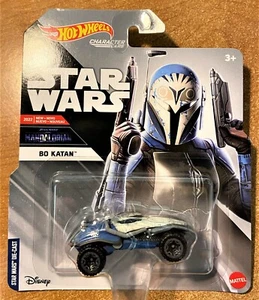 Coche de personajes Hot Wheels - Star Wars - #HDL46 Bo Katan - Imagen 1 de 1