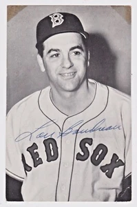 1953 LOU BOUDREAU BOSTON RED SOX AUTOGRAPHED PHOTO - Picture 1 of 2