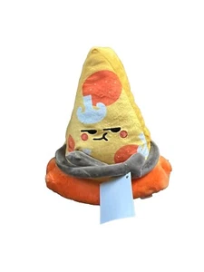 CUTE Plush Pouty Slice Of Pizza With An Attitude 8.6” Tall - Perfect Teen Gift - Picture 1 of 4