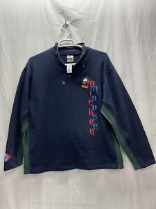 Disney Store. Mickey Mouse 1/4 Zip Sweatshirt New W/tags