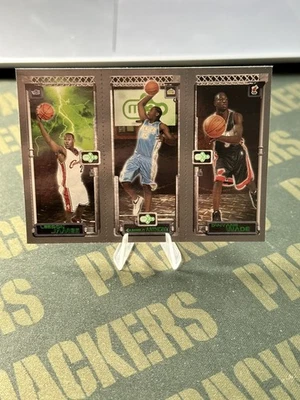 2003-04 Topps Rookie Matrix LeBron James Carmelo Anthony Dwyane Wade Rookie RC A - Image 1 of 4