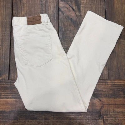 Ralph Lauren Lauren джинсы Co кремовый вельвет Bootcut брюки размер 4, винтажный - Изображение 1 из 4