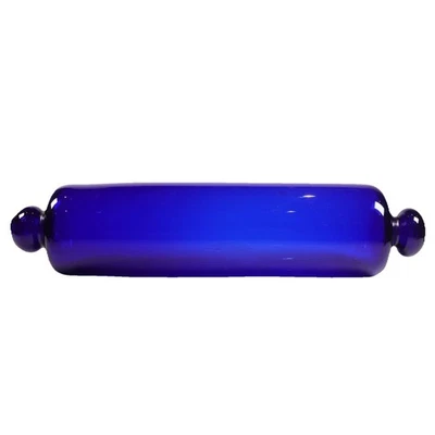Bristol Blue Glass Rolling Pin Antique L34cm Circa 1900 - Image 1 of 4