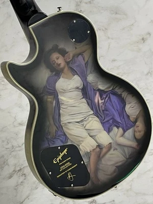 Epiphone Adam Jones Les Paul Custom Art Collection Korin Faught's "Sensation" - image 1 of 4