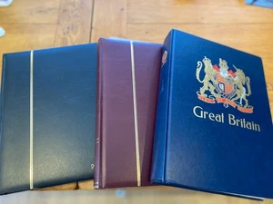 GB Decimal Used Stamp Collection Housed in 3 Stock Books No Res - Photo 1/1