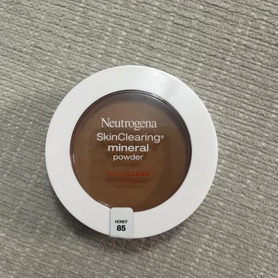 1 NEUTROGENA SKIN CLEARING MINERAL POWDER ~ # 85 HONEY ~ 0.38 OZ SEALED - Image 1 of 3