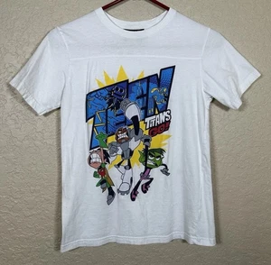 Teen Titans Go! Beastboy Robin Graphic T-Shirt Youth Boys Size Large 10/12 - Picture 1 of 8