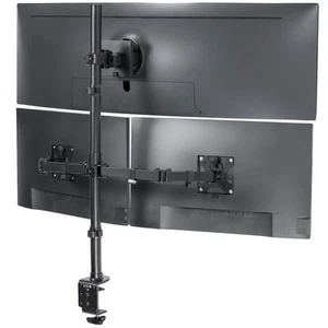 VIVO Triple Computer Monitor Desk Mount, 1 Ultrawide to 49", 2 Standard to 27" - Picture 1 of 9