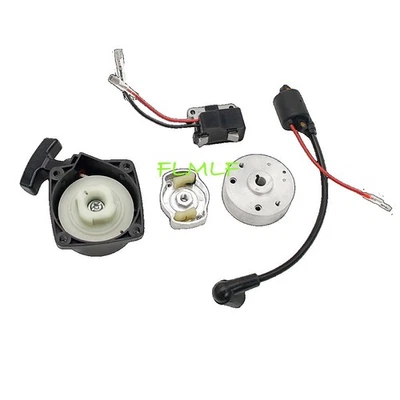 船用点火线圈飞轮手拉入门套件适用于 RCMK Zenoah 遥控船零件 — 第 1/4 张图片