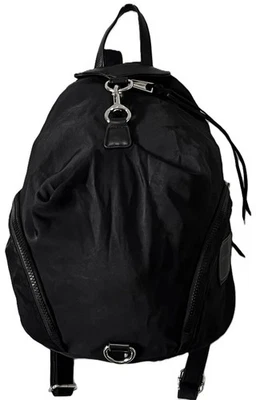 Bolso Mochila Mujer REBECCA MINKOFF Julian Negro Nylon Foto 1 de 4