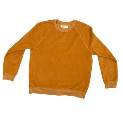 Pacsun Sweatshirt Pullover Crewneck Rust Large Raglan Sleeve Cotton Blend - Image 1 of 4