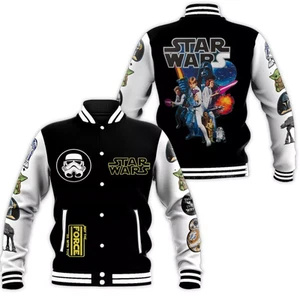 Star -Wars Baseball Jacket - Picture 1 of 4