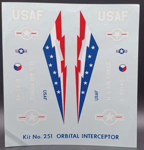 Aurora | No. 251 | 1:200 Ragnarok Orbital Interceptor Decals - Picture 1 of 1