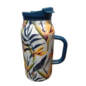 Botella de agua colorida diseño selva lavabo TAL acero inoxidable doble pared 40 oz - Imagen 1 de 13