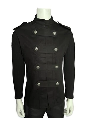 SHRINE LEGION VEST GOTHIC  JACKET MILITARY UNIFORM ROCK BAND EMO GOTH STEAMPUNK - Image 1 of 4
