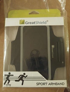 iPhone 7 Armband GreatShield FIT Neoprene Stretchable Waterproof Arm Holder for - Picture 1 of 5