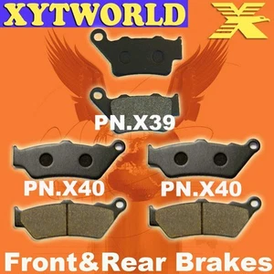 Front Rear Brake Pads For BMW F800 F 800 GS Triple Black Trophy 2008-2011 2012 - Picture 1 of 3