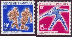 Briefmarke Polynesien 22/23 ** neu ohne Scharnier - Bild 1 von 1