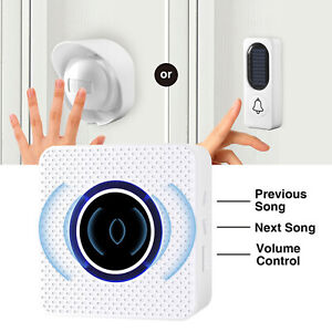 Wi-Fi Wireless Doorbell 433Mhz 2.4GHz Alarm Intelligent Sensor Doorbell Alarm