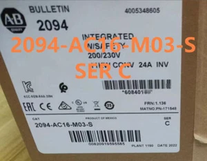 Nuevo módulo integrado Allen-Bradley 2094-AC16-M03-S nuevo 2094AC16M03S - Imagen 1 de 3
