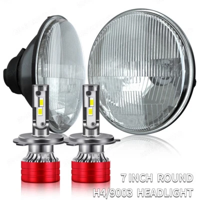 Faros LED redondos de 7 pulgadas para TOYOTA LAND CRUISER FJ40 FJ60 J80 1965-1985 Foto 1 de 4