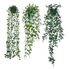 KNstliche HNgepflanzen, 3Er-Pack, KNstliche Eukalyptus-TopfgrNpflanzen,2057