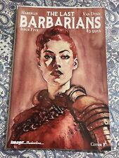 LAST BARBARIANS #5 BRIAN HABERLIN VARIANT COVER B 2023 shadowline image armor