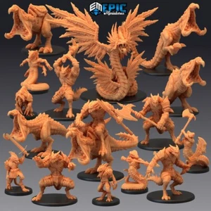 Serpentia Reborn Set/Swamp & March Encounters Collection(x19)/TTRPG/Epic - Picture 1 of 7