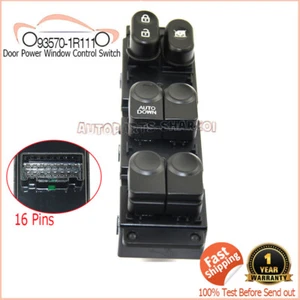 93570-1R111 Fit Hyundai Accent 13-17 Door Power Window Control Switch Front LHD - Picture 1 of 6