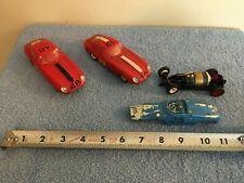 Vintage 1/32 Slot Car Lot 2 Jaguars & Other Car Untested Sold For Parts / Repair
