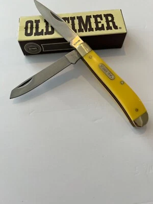 Schrade Old Timer Gunstock Trapper 94OTY Tradional Folding Pocket Knife - Image 1 of 4