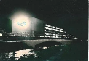 ve 265 1966 VALDAGNO (Vicenza) Notturno - viaggiata - Ed. Ghedina Cortina - Imagen 1 de 1