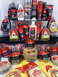 Kiwi Shoe Polish Wax Dye Shine YOU CHOOSE Buy More & Save + Combined Ship - Picture 1 of 8