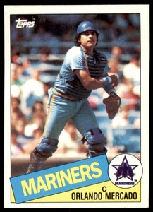 1985 TOPPS ORLANDO MERCADO SEATTLE MARINERS #58