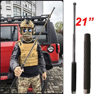 21Zoll Teleskopstange Teleskopstöcke Telescopic Rod Einstellbar Stahl Wanderstoc - Bild 1 von 16